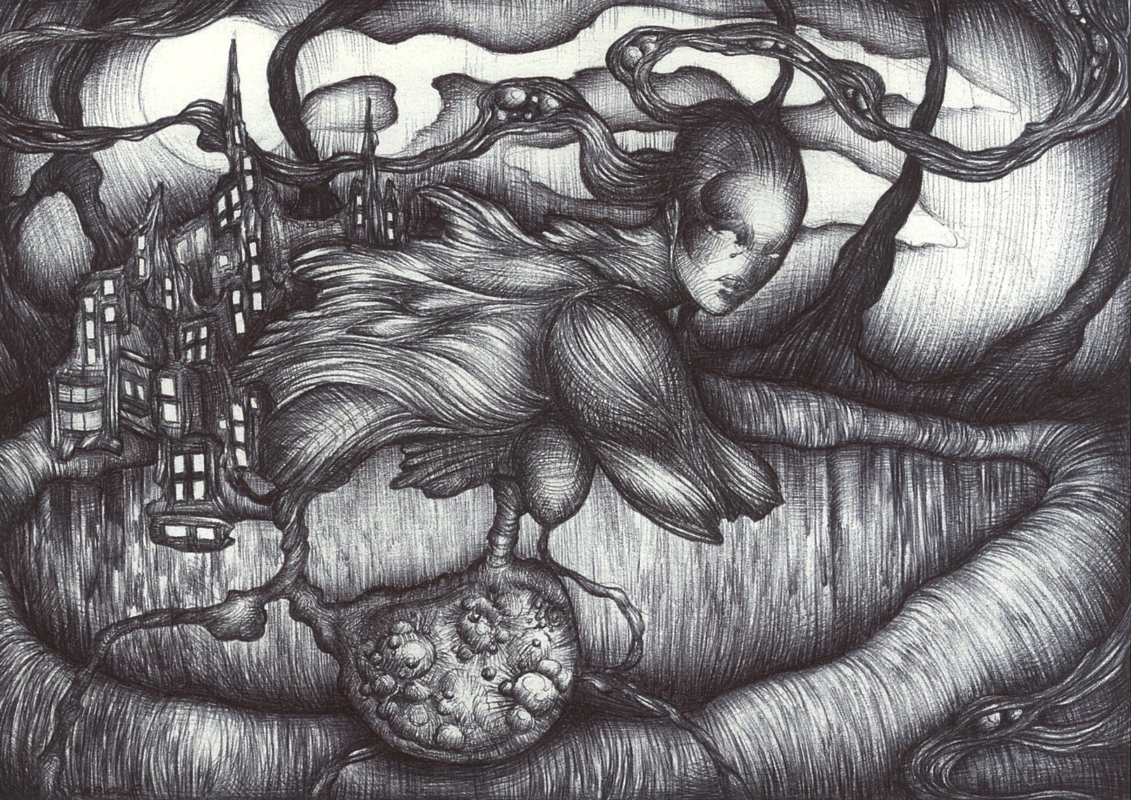 Dessin au stylo Bic